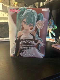 Hatsune Miku Flower fairy noodle stopper figure