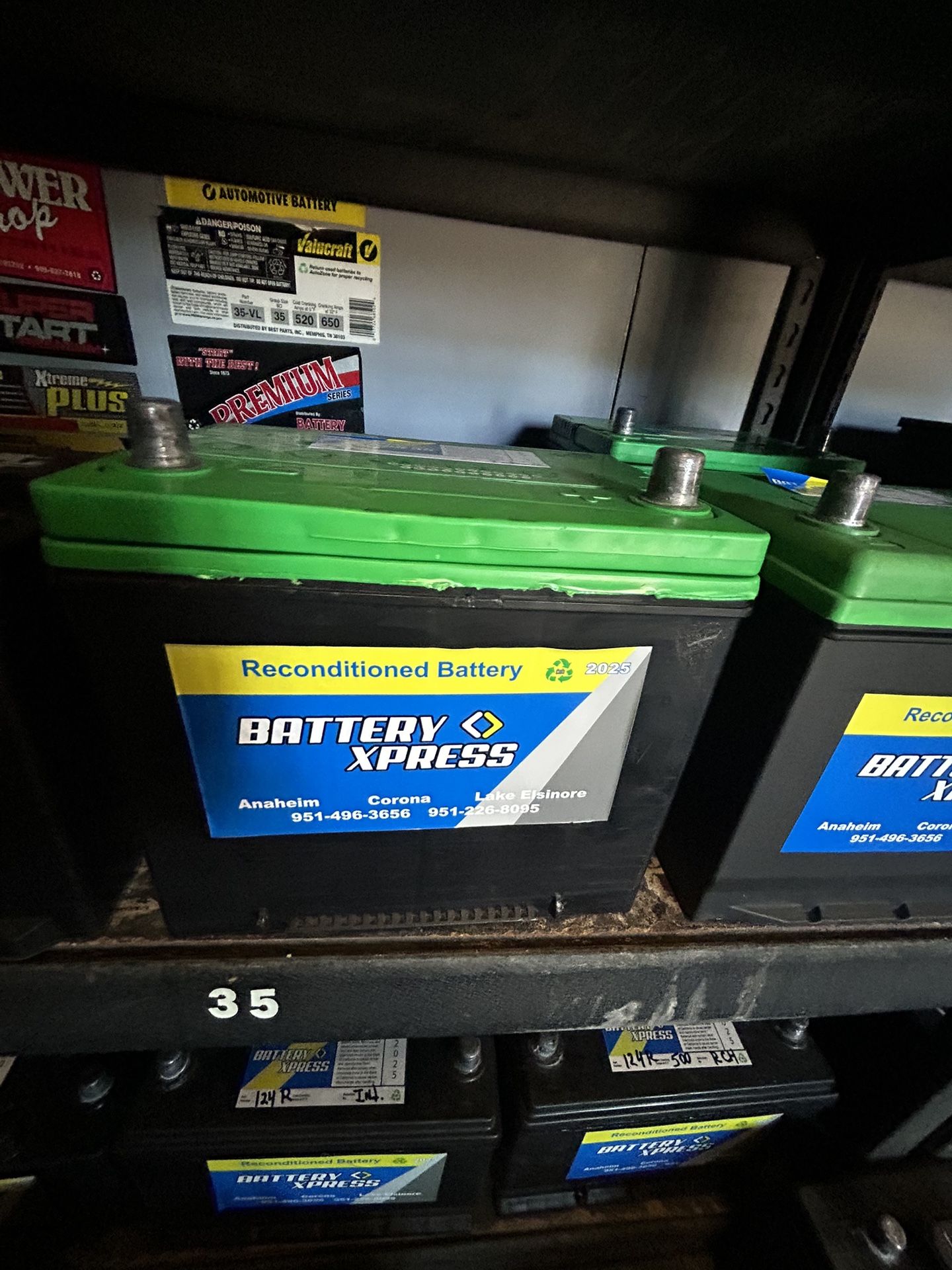 Car Batteries- NEVER USED