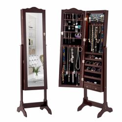 Mirror Jewelry Cabinet