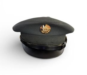 Vintage US Army hat uniform.