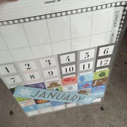 Calendar Set For Classroom