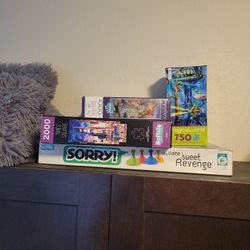 Puzzles and SORRY Game 
