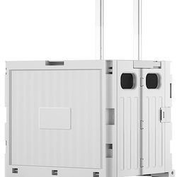 New Foldable Utility Cart Crate With Cover