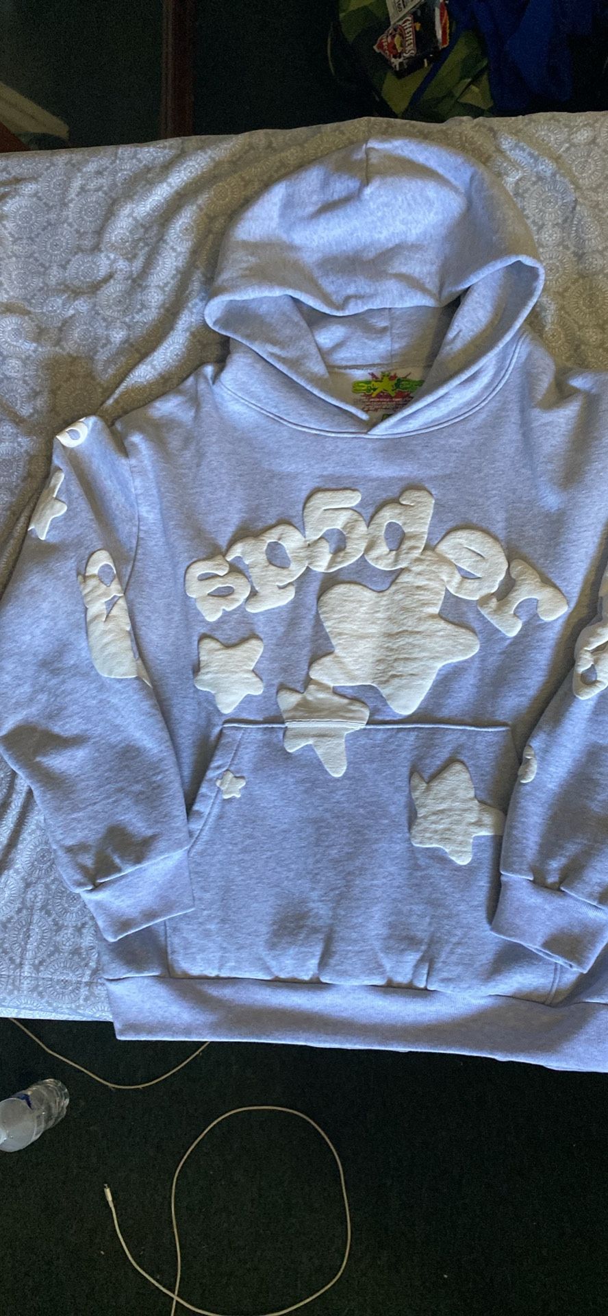Gray Spyder Hoodie