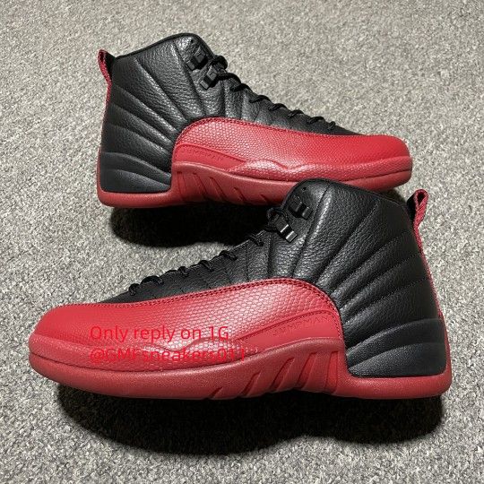 Air Jordan 12 Black Red