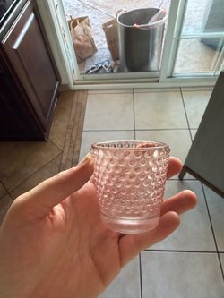 Set of 9 votive candle holders