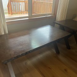 Cabin Coffee & Side Table