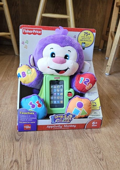 NEW Fisher Price Apptivity Monkey.