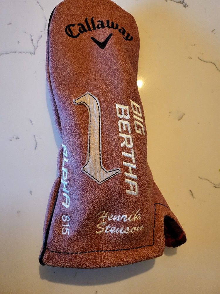 Callaway ILIAC HEAD cover Ryder CUP Henrik STENSON 