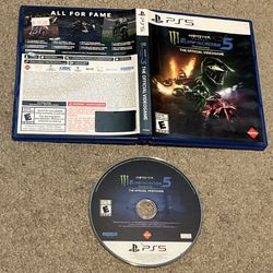 Monster Energy Supercross 5 PS5 Sony PlayStation 5 Motocross Video Game 2022 