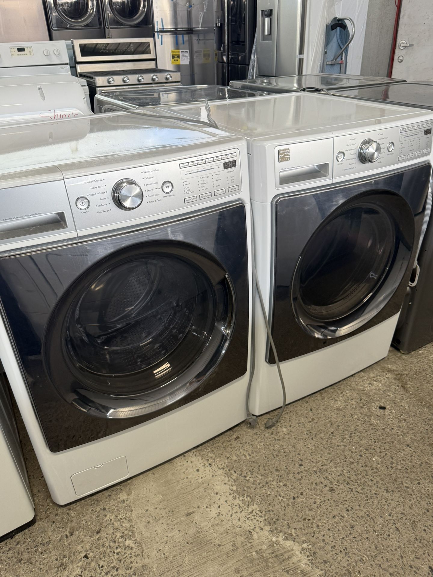 Kenmore Front Load Washer And Gas Dryer Set
