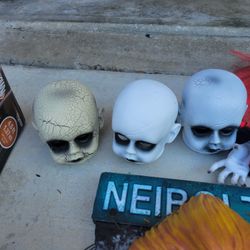 creepy baby heads spirit halloween