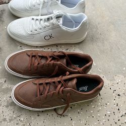 C K  And Bass Sneakers Size 12 $20 Each