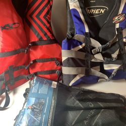 U.S. Coast Guard Approved Life Jackets 