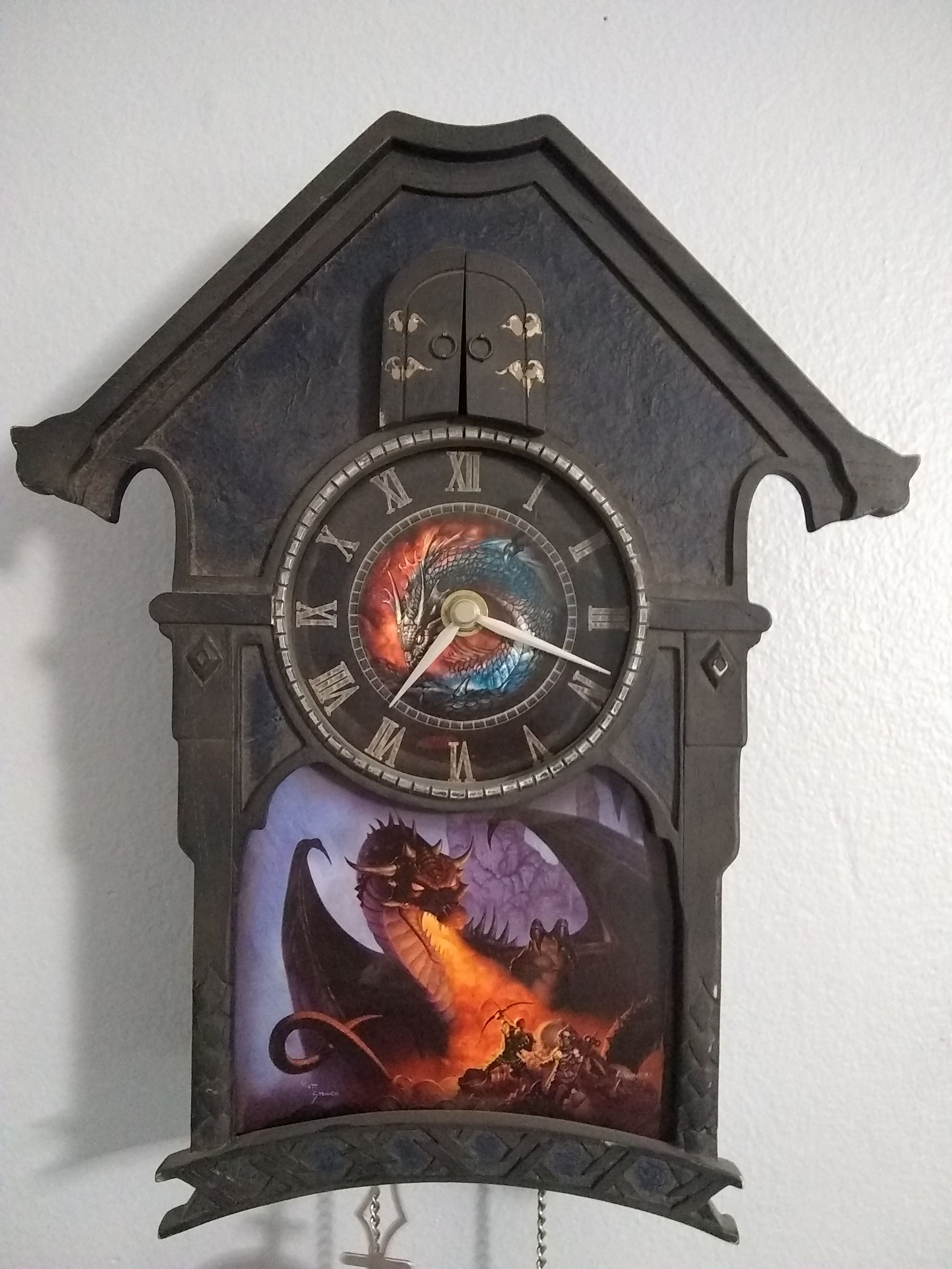 Cuckoo clock Bradford exchange A TIMELESS QUEST FOR POWER