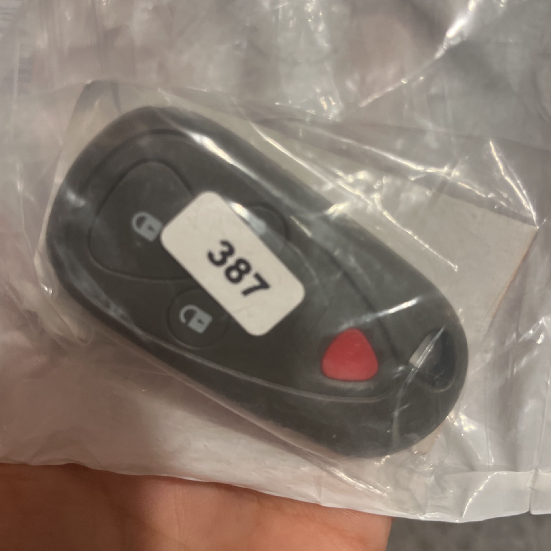 Acura car  Remote Key Fob (lock/unlock And Truck Buttons)