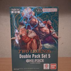 One Piece Card Game: Two Legends Double Pack Set 5 (DP-05) display box