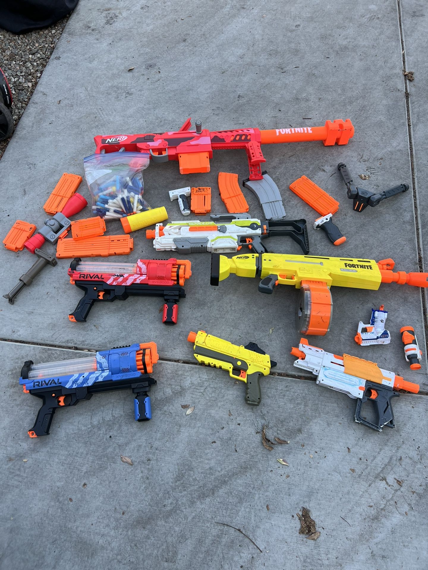 Assorted Nerf Guns