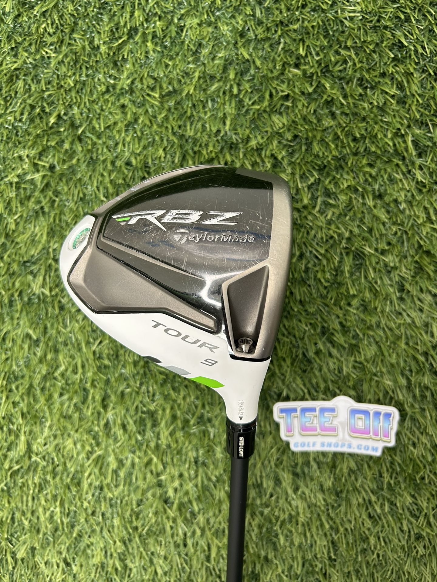 TaylorMade RBZ Tour Driver 9 Loft Project X Stiff Flex GP Grip RH