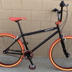 Sgvbicycles Pro OG Fire 26" BMX Cruiser in Black Red/ Black-Blue 