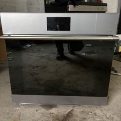 GE Cafe wall oven single door