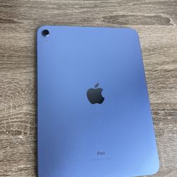 Apple iPad 10th Gen 64GB Blue WiFi 10.9” Excellent Condition Fully Working