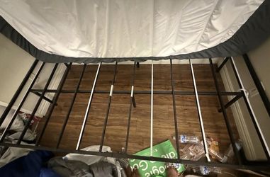 Twin Bed Frame & Memory Foam Mattress Combo