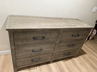 Pottery Barn Wood 6-Drawer
