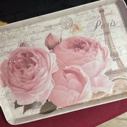 Decorating Paris Tray