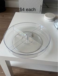 Rotating tray