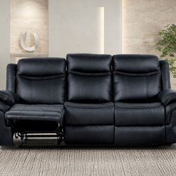 3pc Manual Recliner Sofa, Loveseat And Chair 