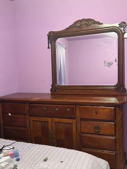 Wooden Brown dresser