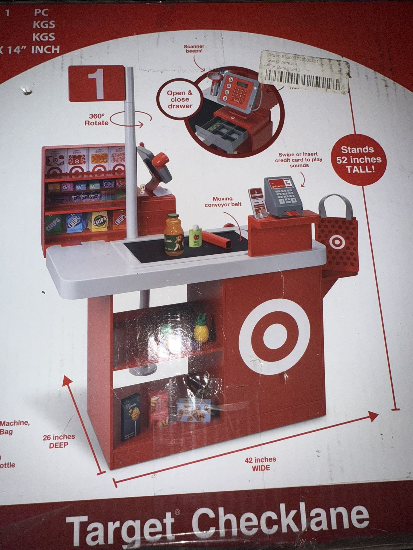Target Play Checklane