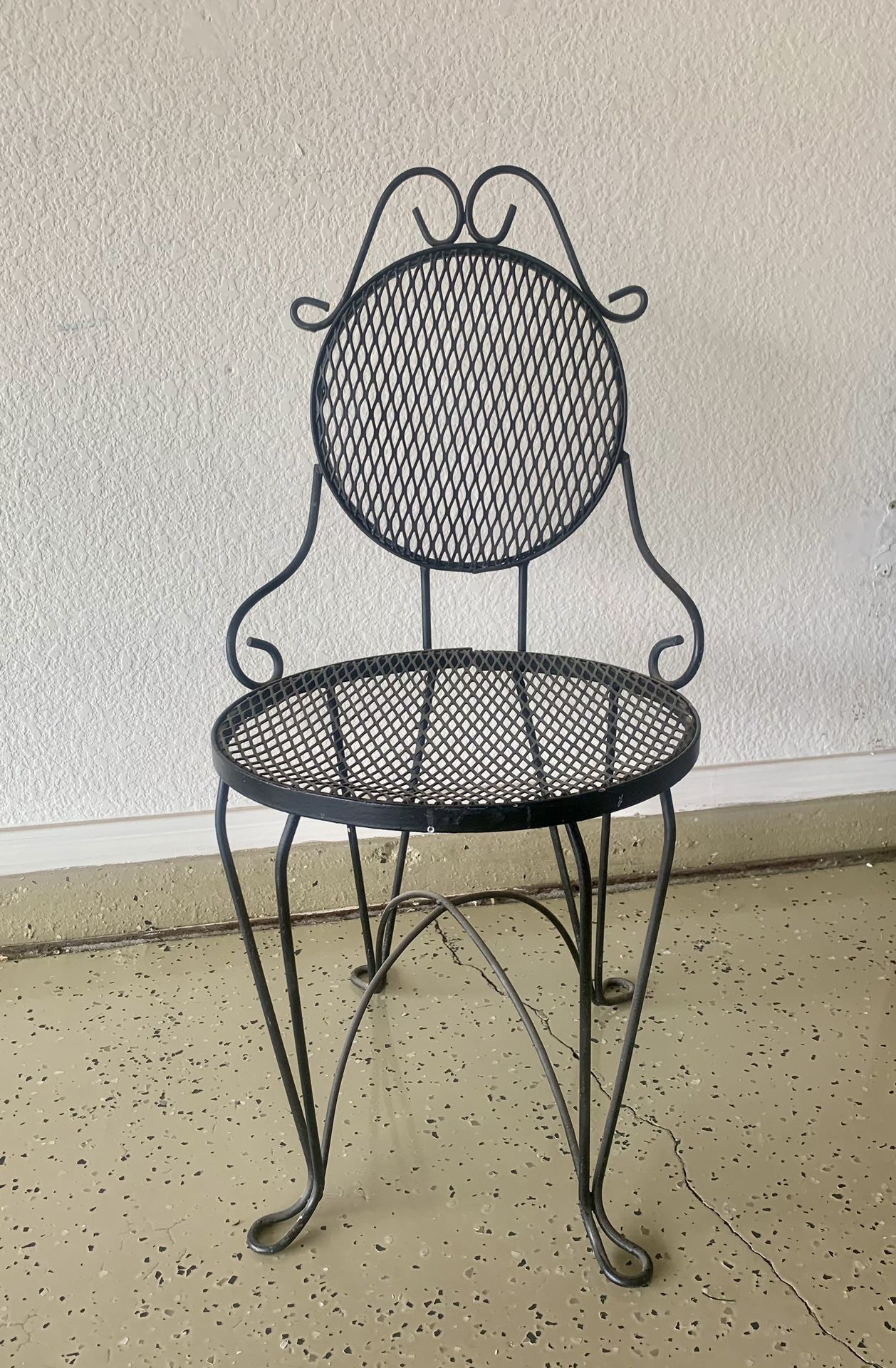 Antique Iron Chair