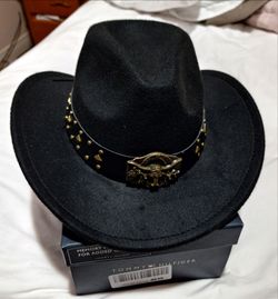 WESTERN HAT BLACK COWBOY HAT