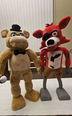 Funko Five Nights at Freddy's Freddy Fazbear & Foxy Plush Animatronic 2018