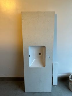 Marble Vanity Top with Undermount Sink