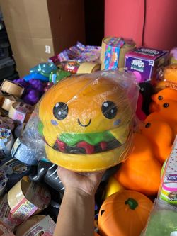 Viral Jumbo Hamburger Squishy
