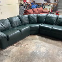 3 Peice, Teal  Sectional