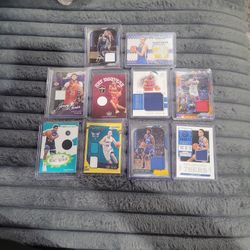 Basketball Patch card Lot/taking Offers Selling Separately Or Whole Lot 