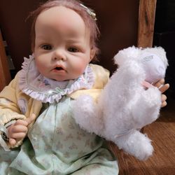 Ashton Drake Galleries Doll Elly Knoops Lamb of God Precious Moments