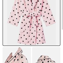 Victoria’s Secret polkadot robe