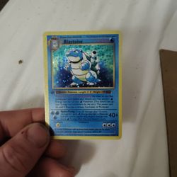 Blastoise 1st Edition 