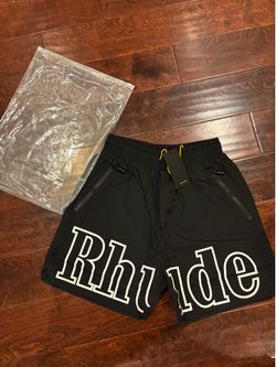 Brand New Black Rhude Shorts