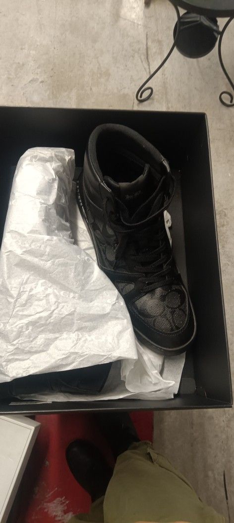Coach High Top Shoes