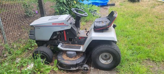 Craftsman riding mower