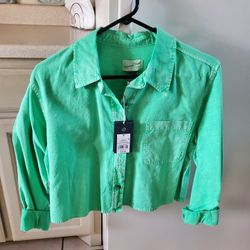 Bright Green Shirt 