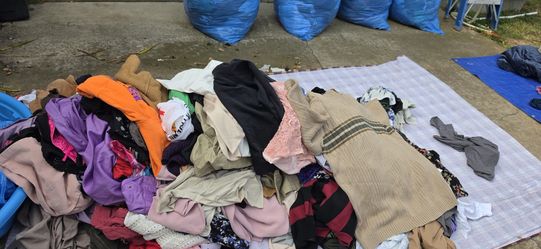 Large lot assorted clothes