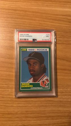 1989 Score - 1989 Rookie Deion Sanders #246 (RC)