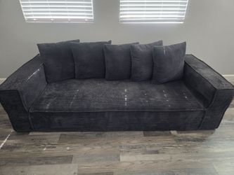 FREE small couch Dark Gray